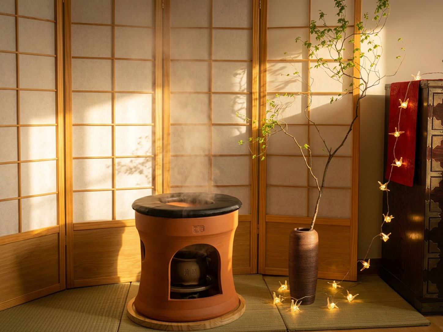 黄土の座器・蒸し壺